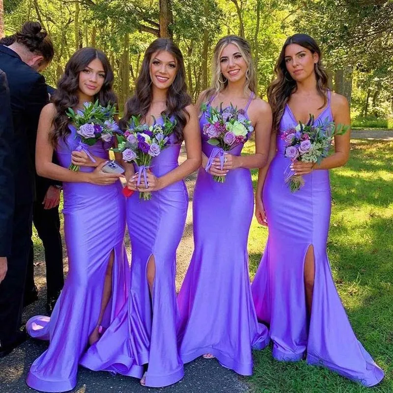 Mermaid V-neck Bridesmaid Dress - BG705