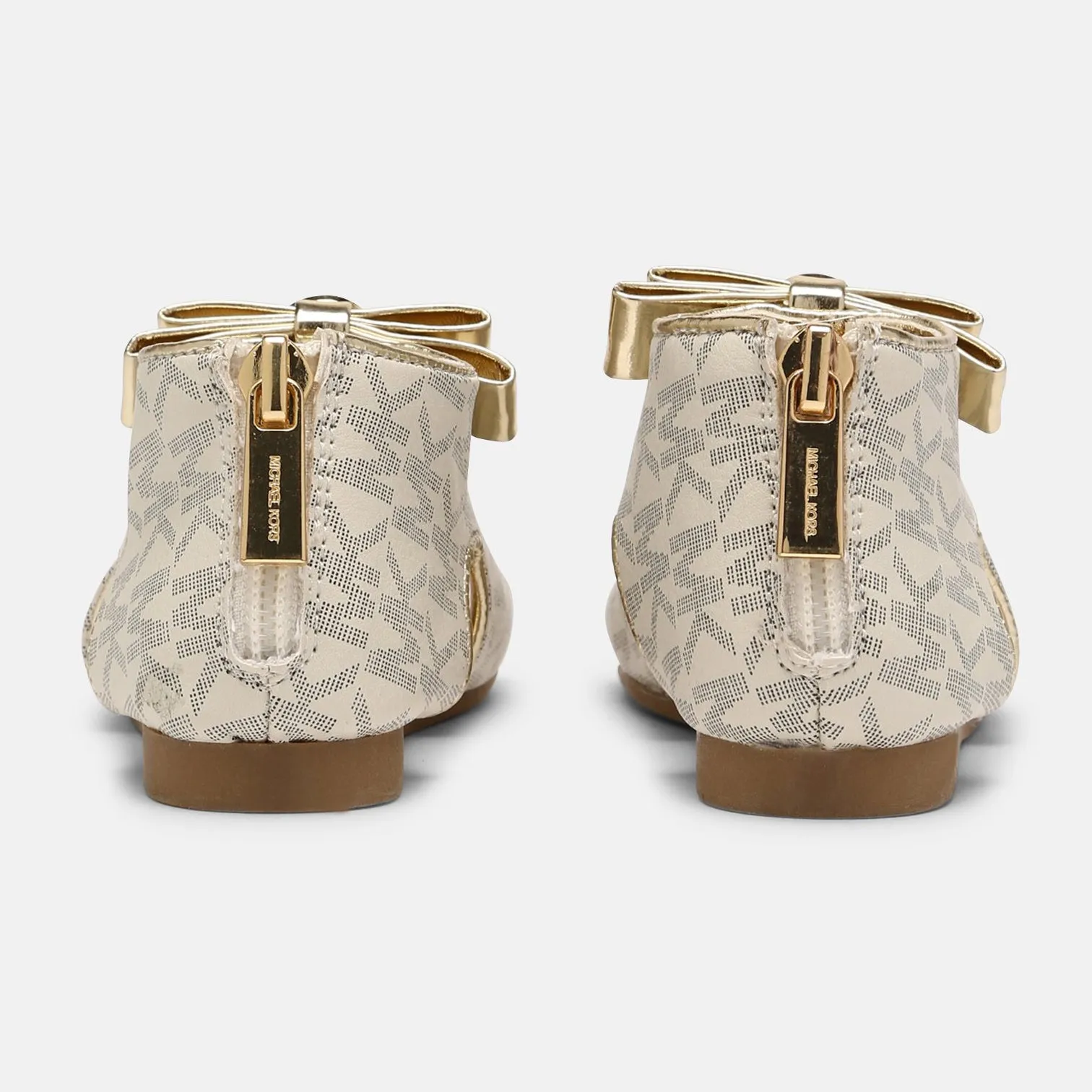 Tilly Dahnia 3 Sandal - Ivory & Gold Monogram (Toddler)