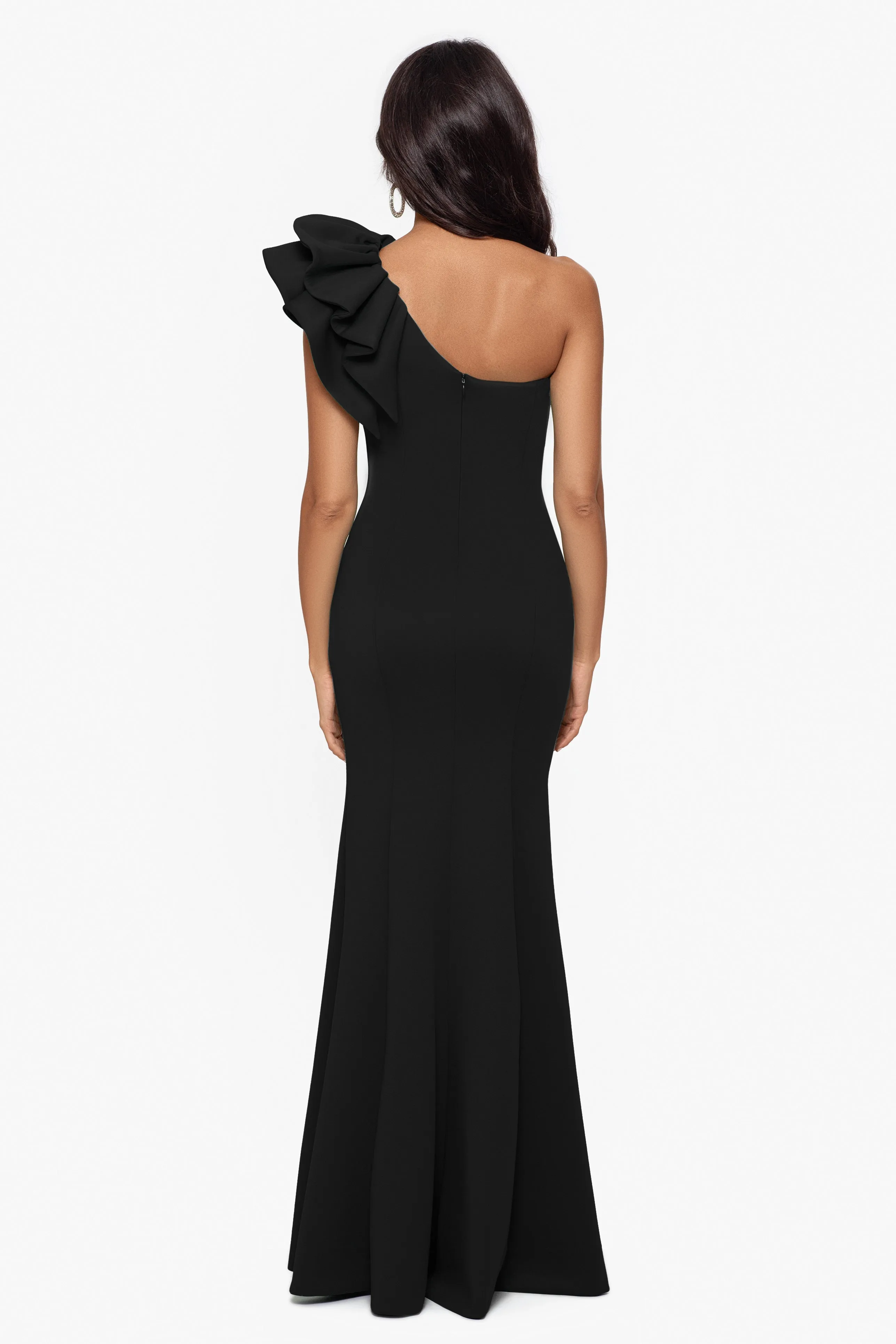 V-Neck Mermaid Evening Dress