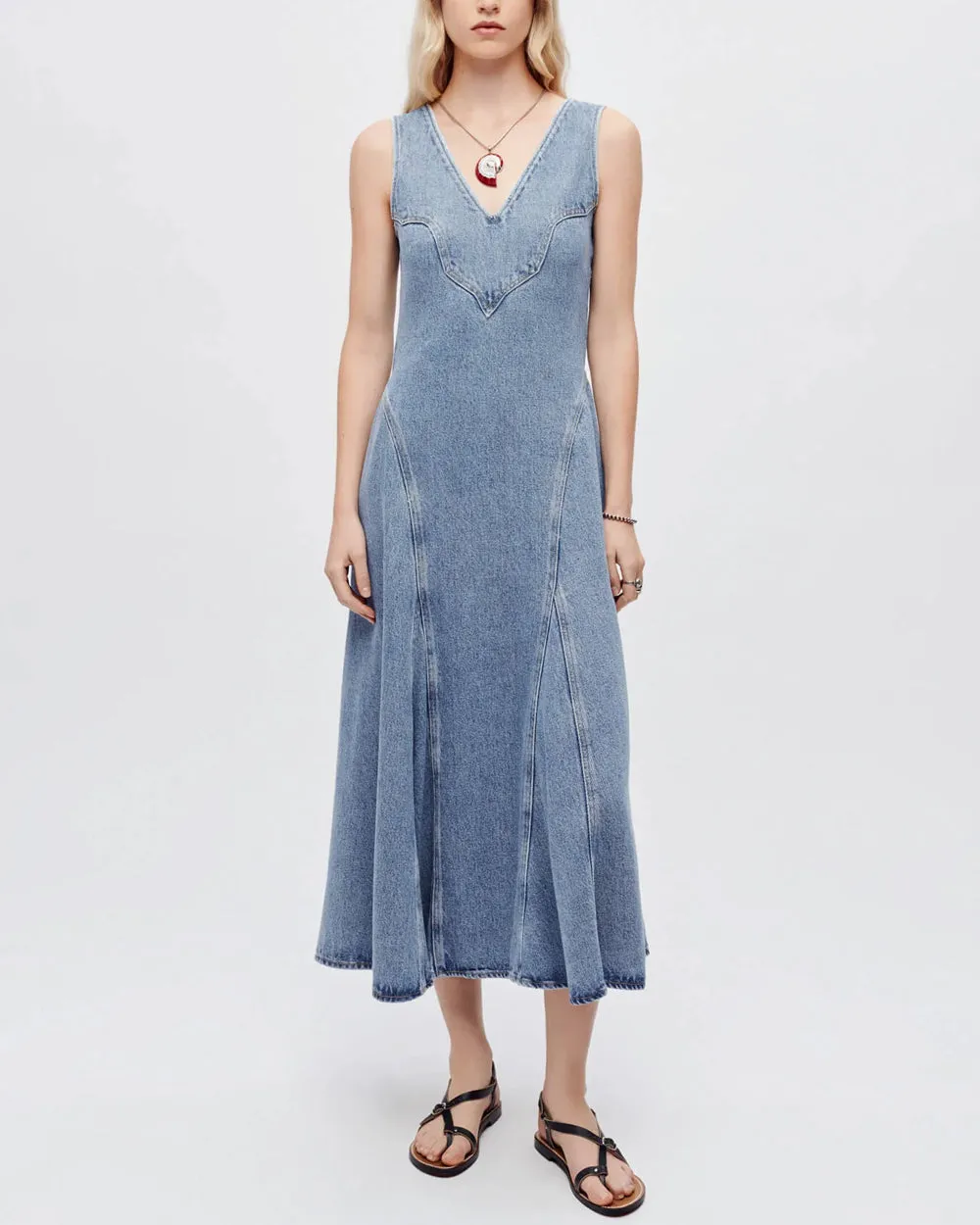 Mojave Western Denim Dress