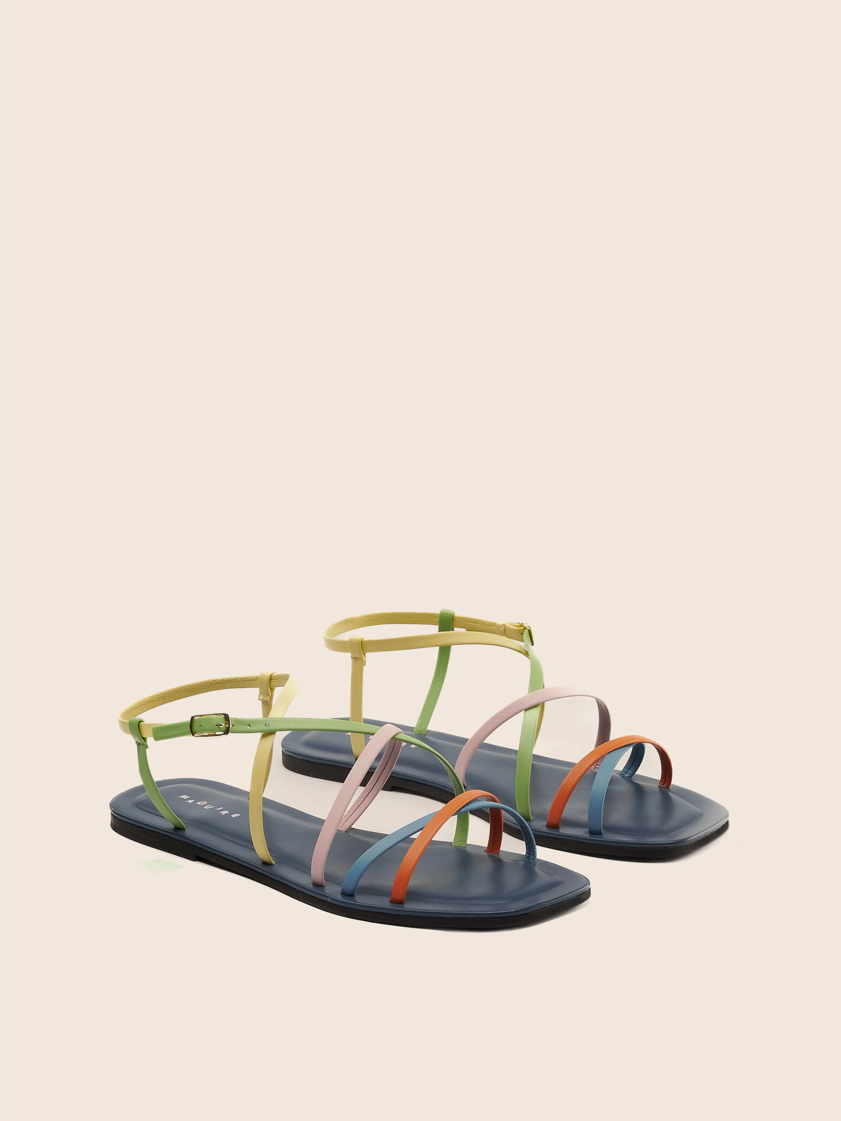 Multicolored Minori Sandal