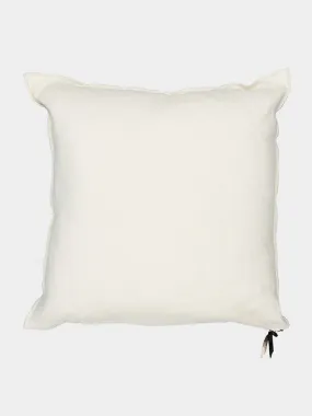 Off-White Chenille Vice Versa Cushion