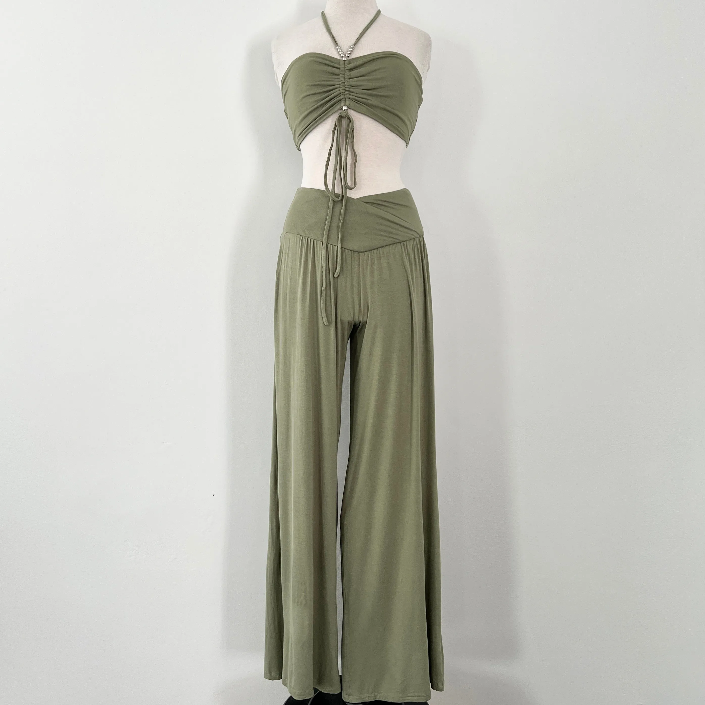 Crop Bandeau - Olive