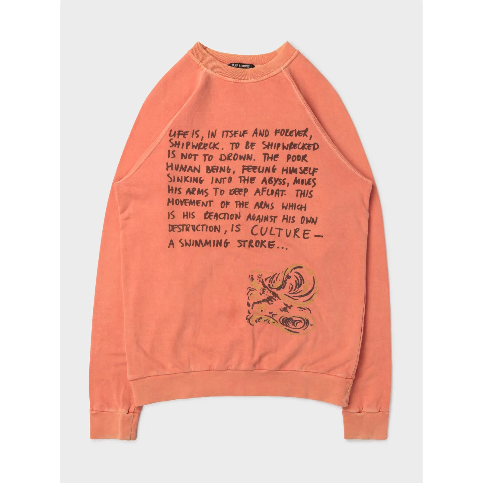 Orange Shipwrecked Crewneck