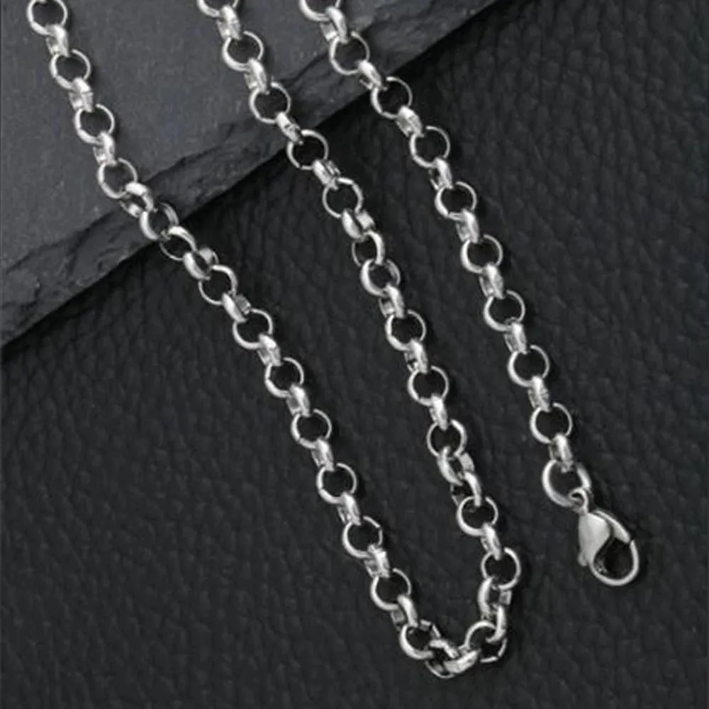 Stainless Steel Geometric O-Chain