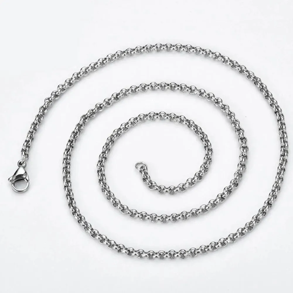 Stainless Steel Geometric O-Chain