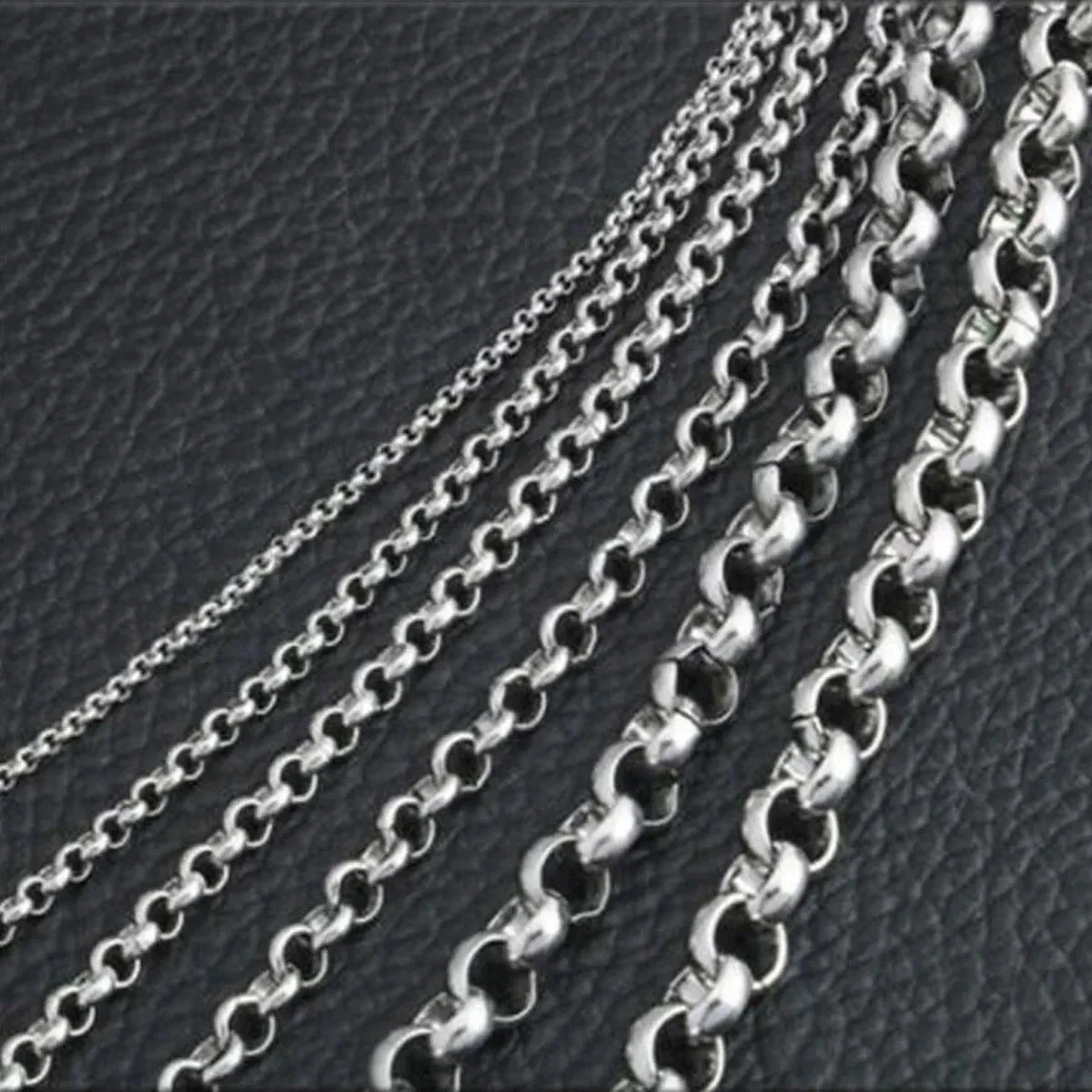 Stainless Steel Geometric O-Chain