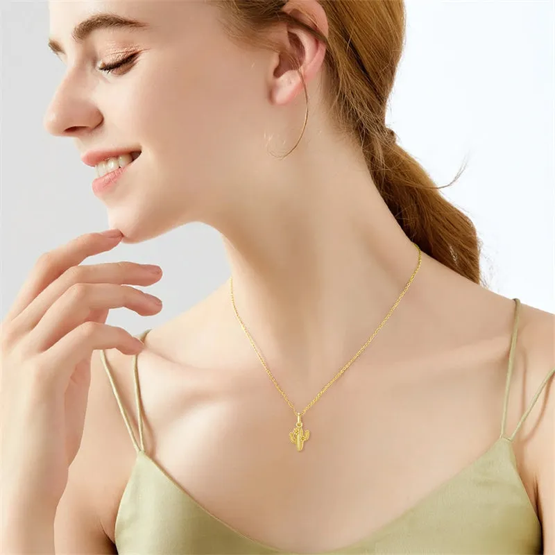 18K Solid Gold Paperclip Chain Necklace