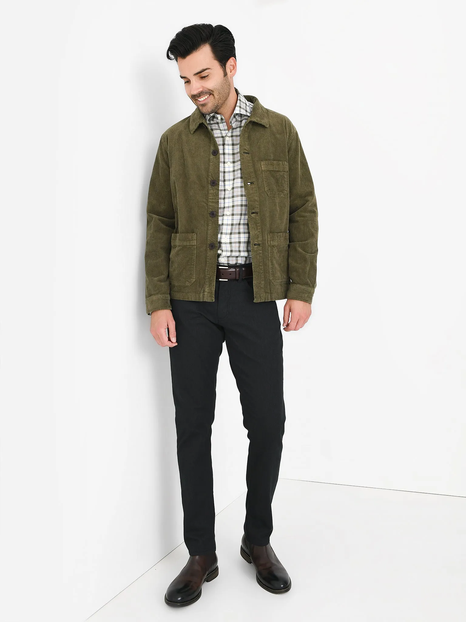     PETER MILLAR  Crown Men's Corduroy Chore Coat    