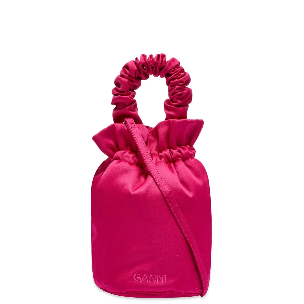 Phlox Pink Pouch Bag by GANNI