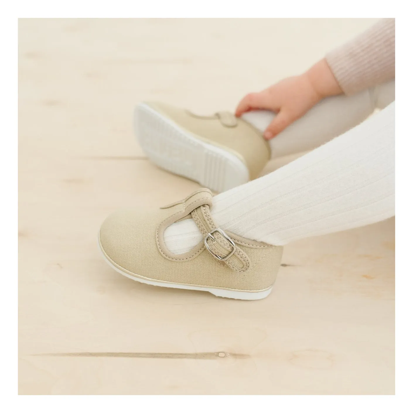 Baby Canvas Mary Jane Shoes