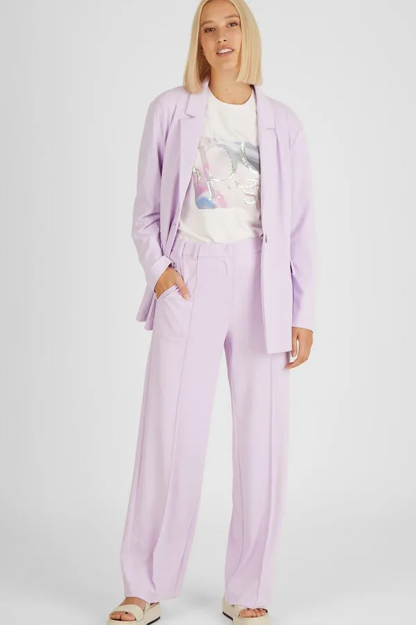 Rabe & LecomteLAVENDER ELEGANT SUIT TROUSERS