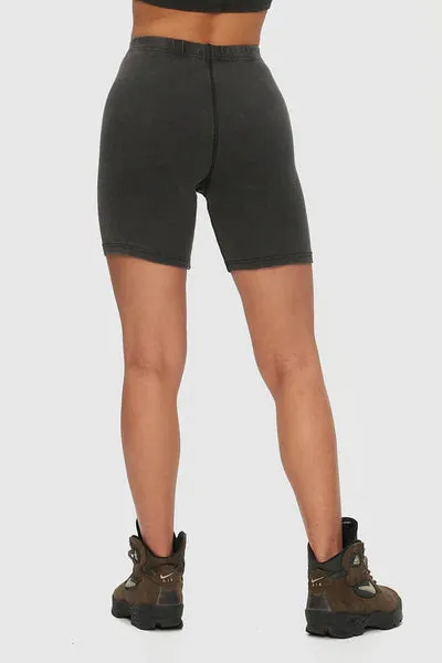 Ribbed Biker Short