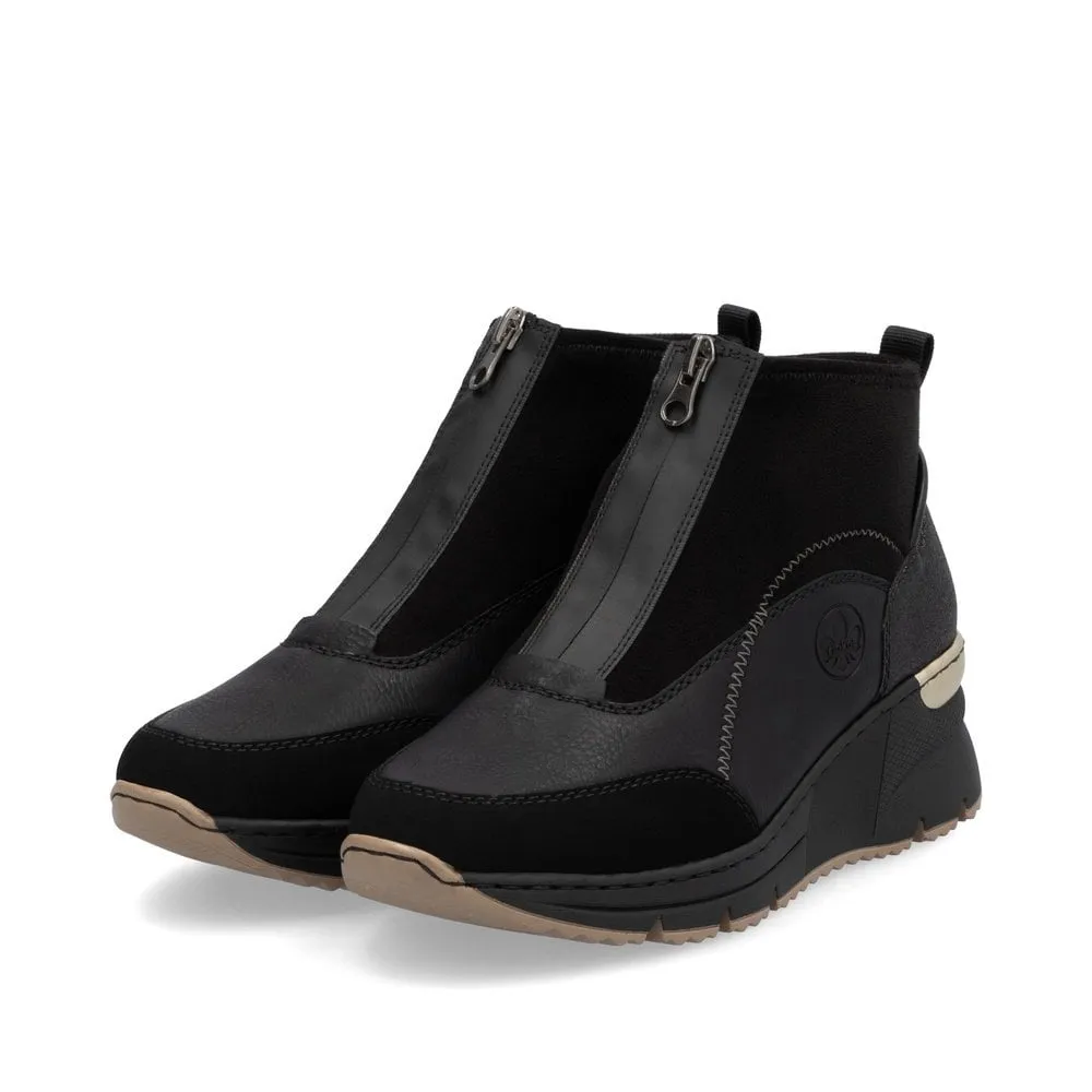 Rieker N6361 Zipper Boots for Women