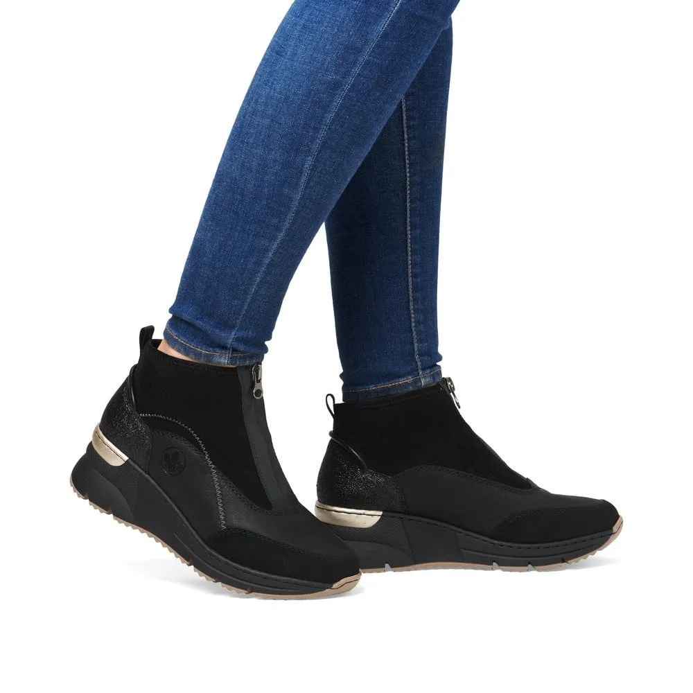 Rieker N6361 Zipper Boots for Women