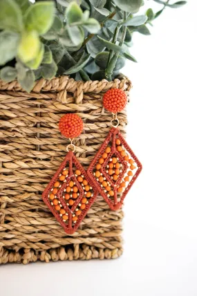 Rust Earrings