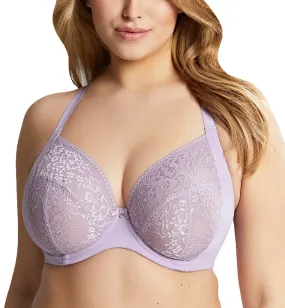 Sculptresse Roxie Lilac Plunge Underwire Bra (9586) with J-Hook