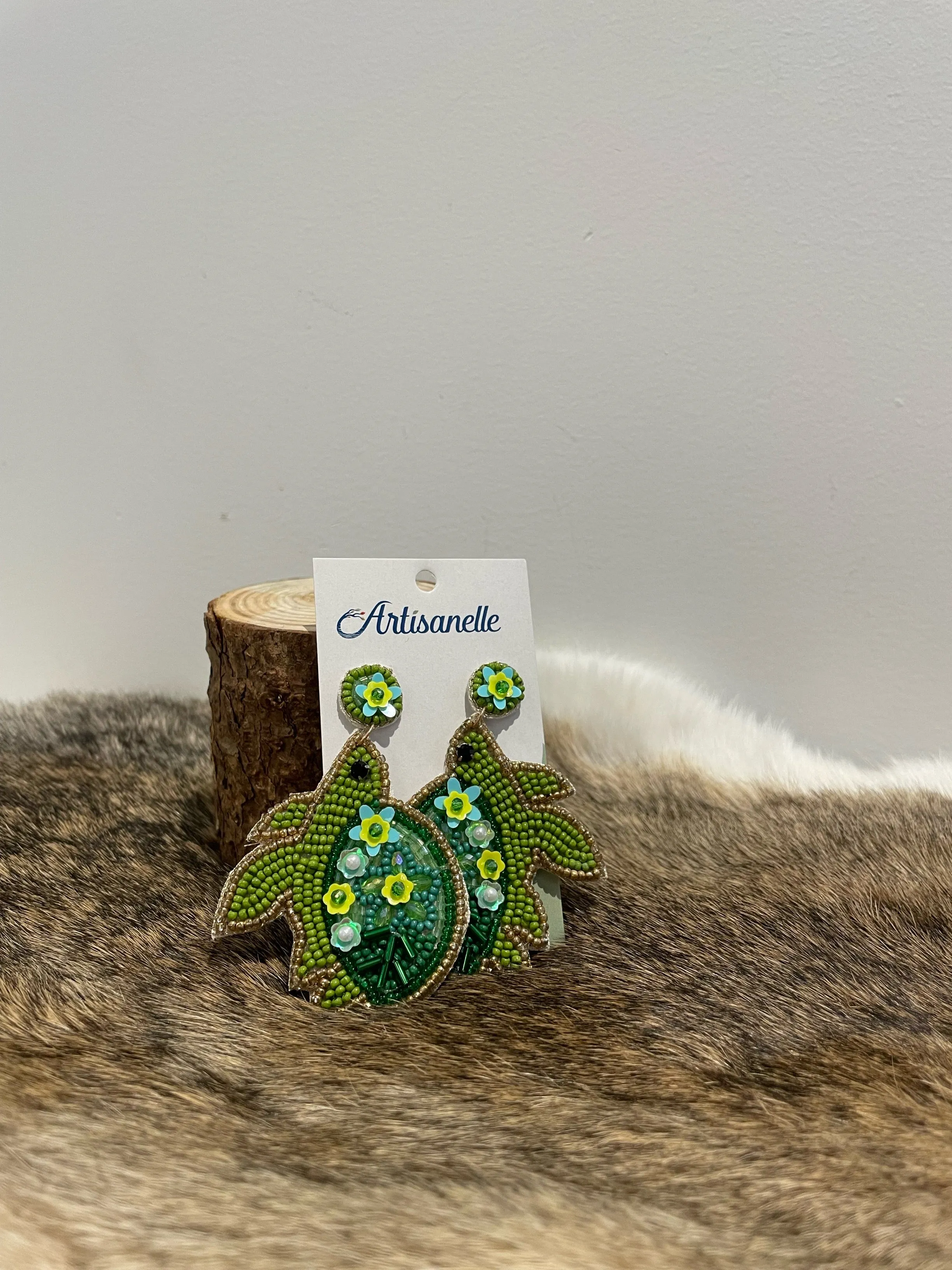 Sea Animals Bead Earrings