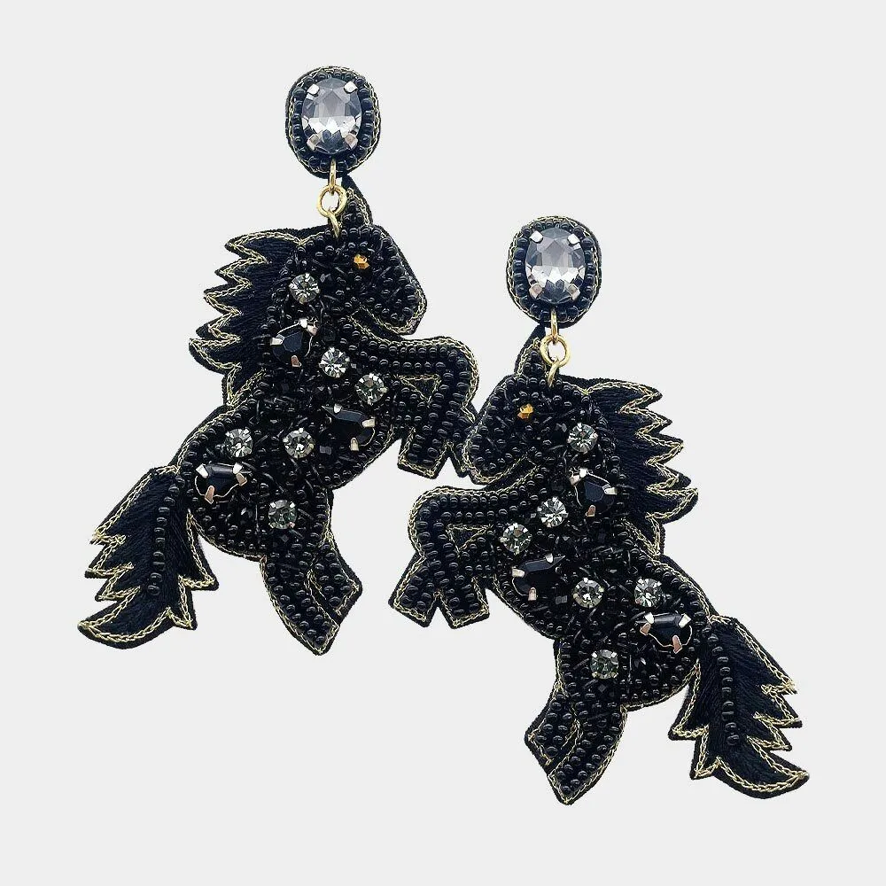 Sea Animals Bead Earrings