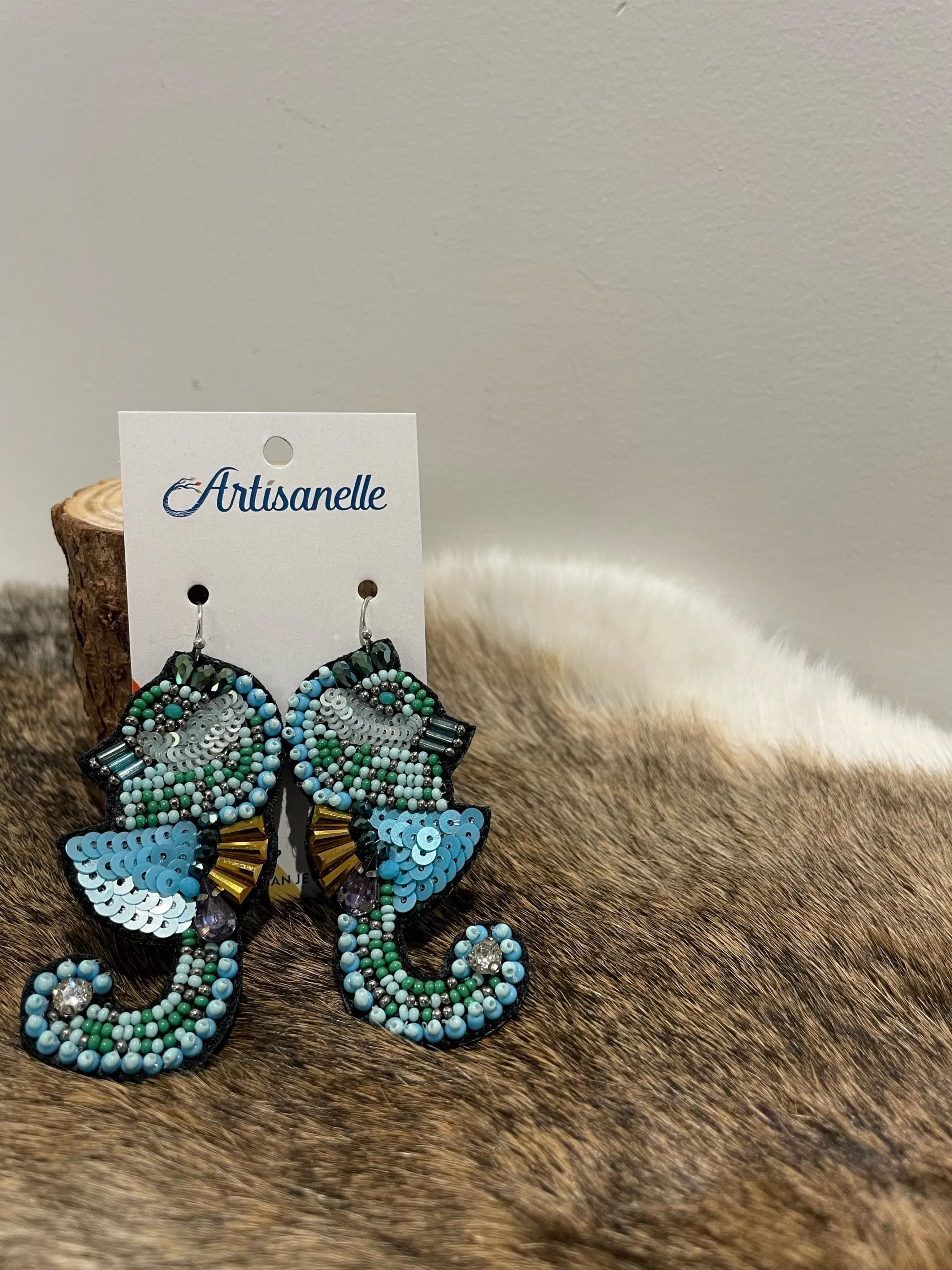 Sea Animals Bead Earrings