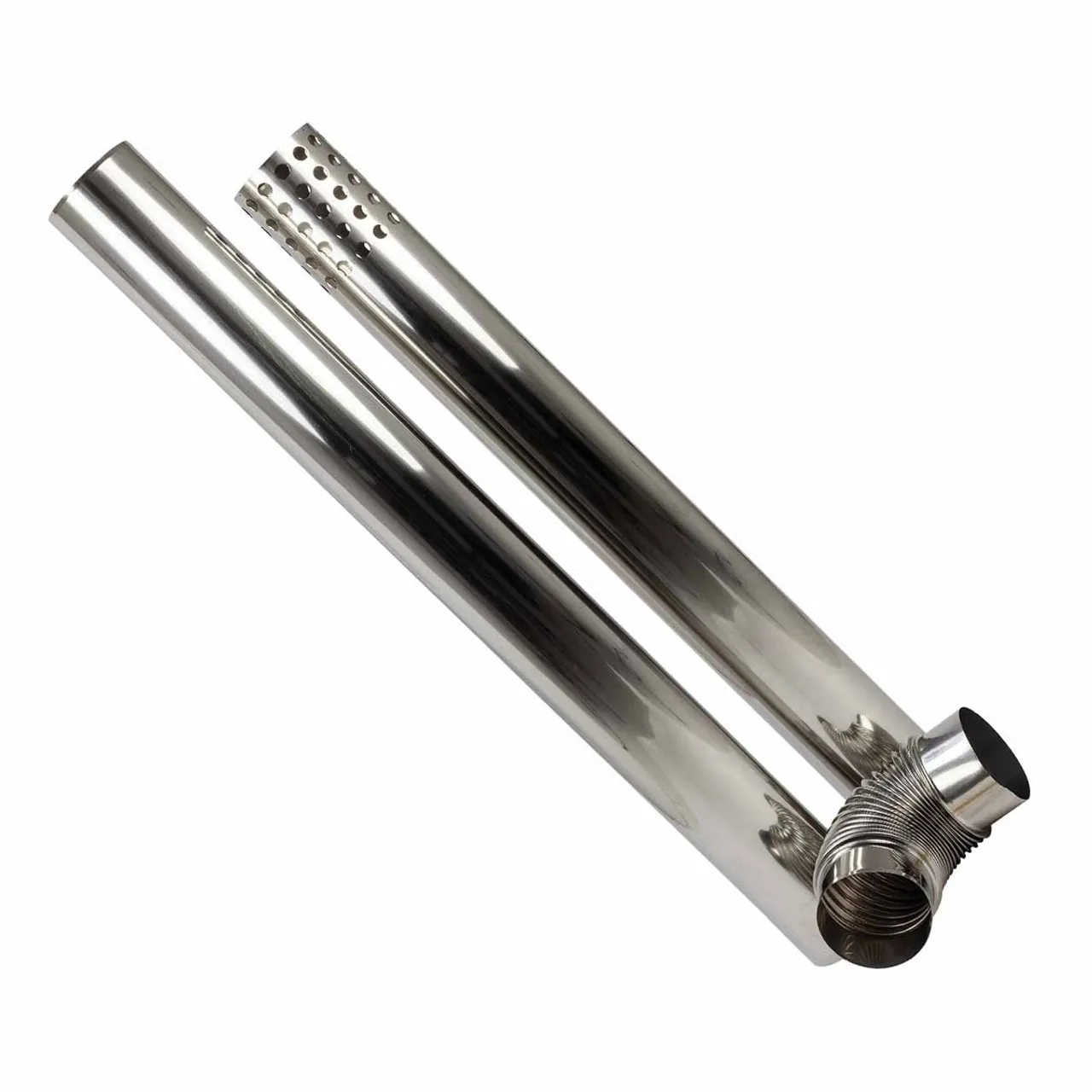 SIP 09241A Fireball IDX54 Industrial Infrared Diesel Heater with Flue Kit (3 Pieces)