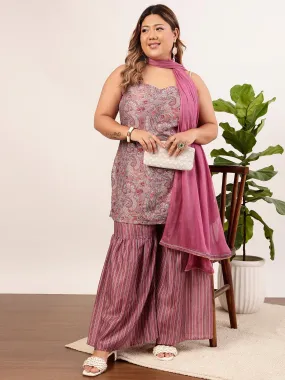 Sleeveless Kurta Set