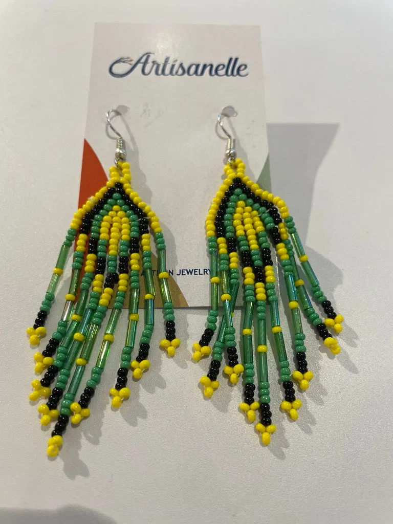 Small Beaded Earrings