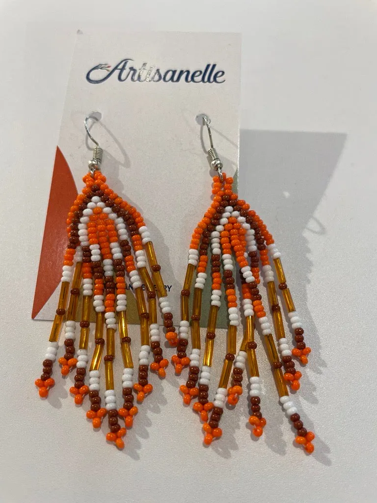 Small Beaded Earrings