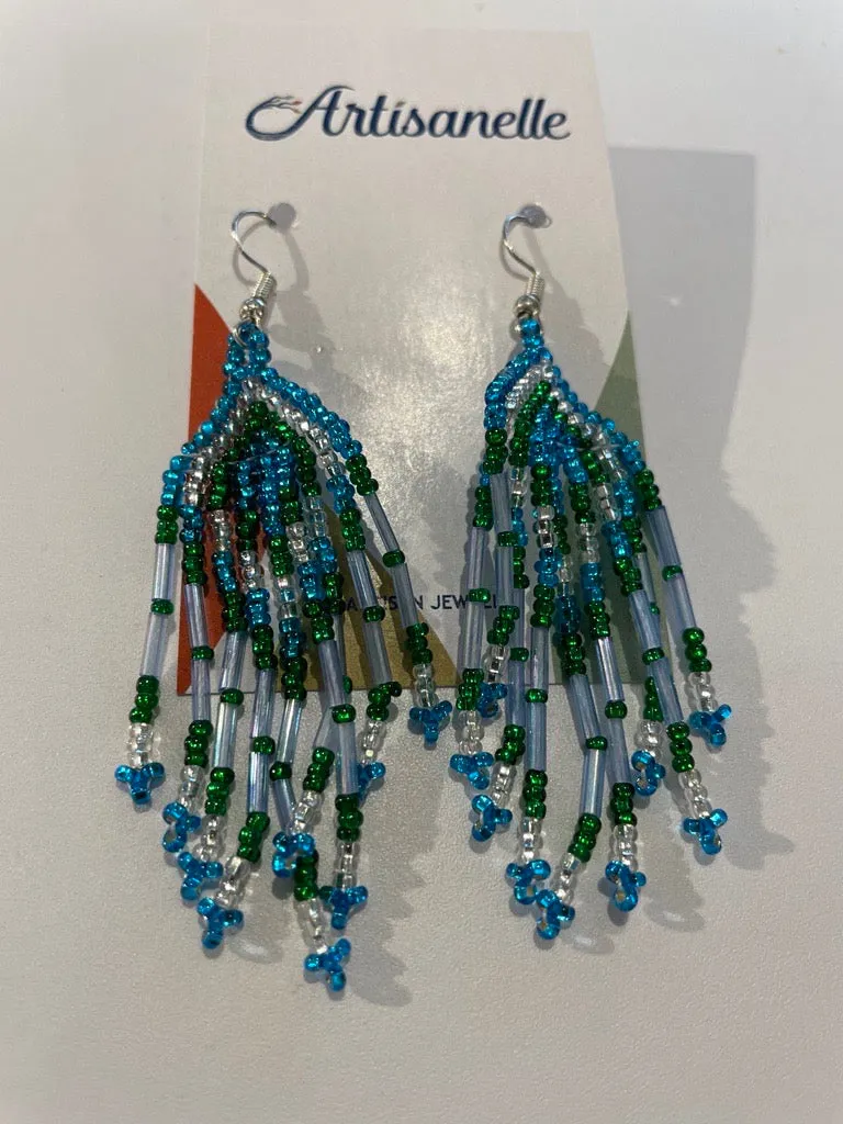 Small Beaded Earrings