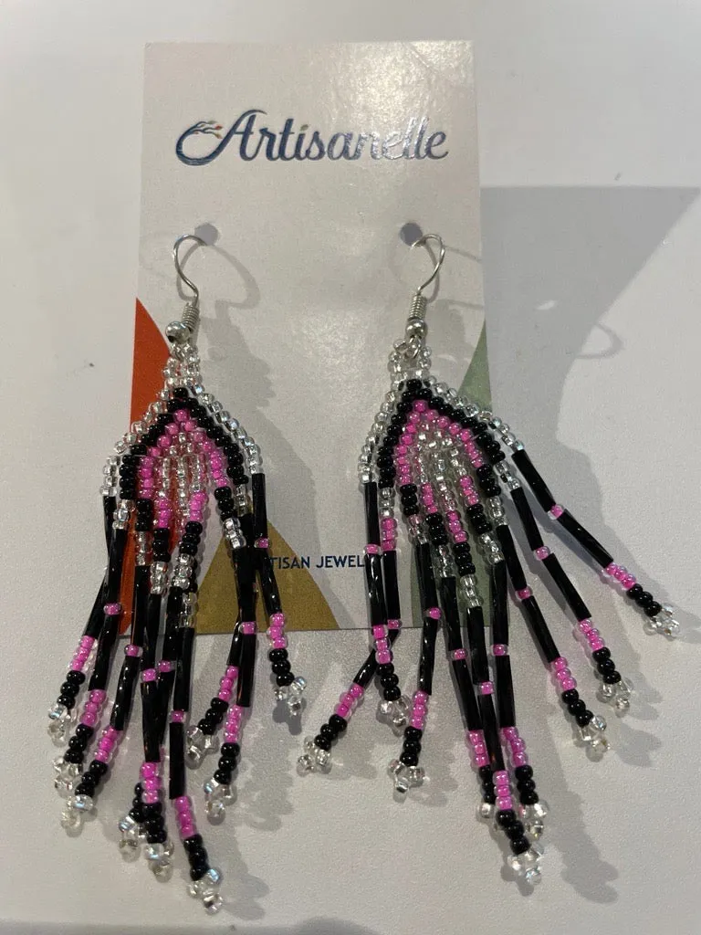 Small Beaded Earrings