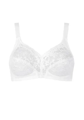 Delicate Non-Wired Bra - White