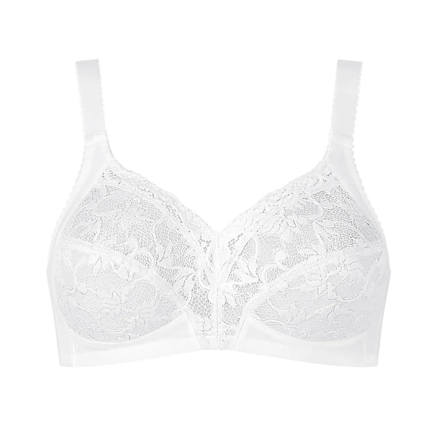 Delicate Non-Wired Bra - White