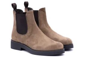 Suede Chelsea Ankle Boots