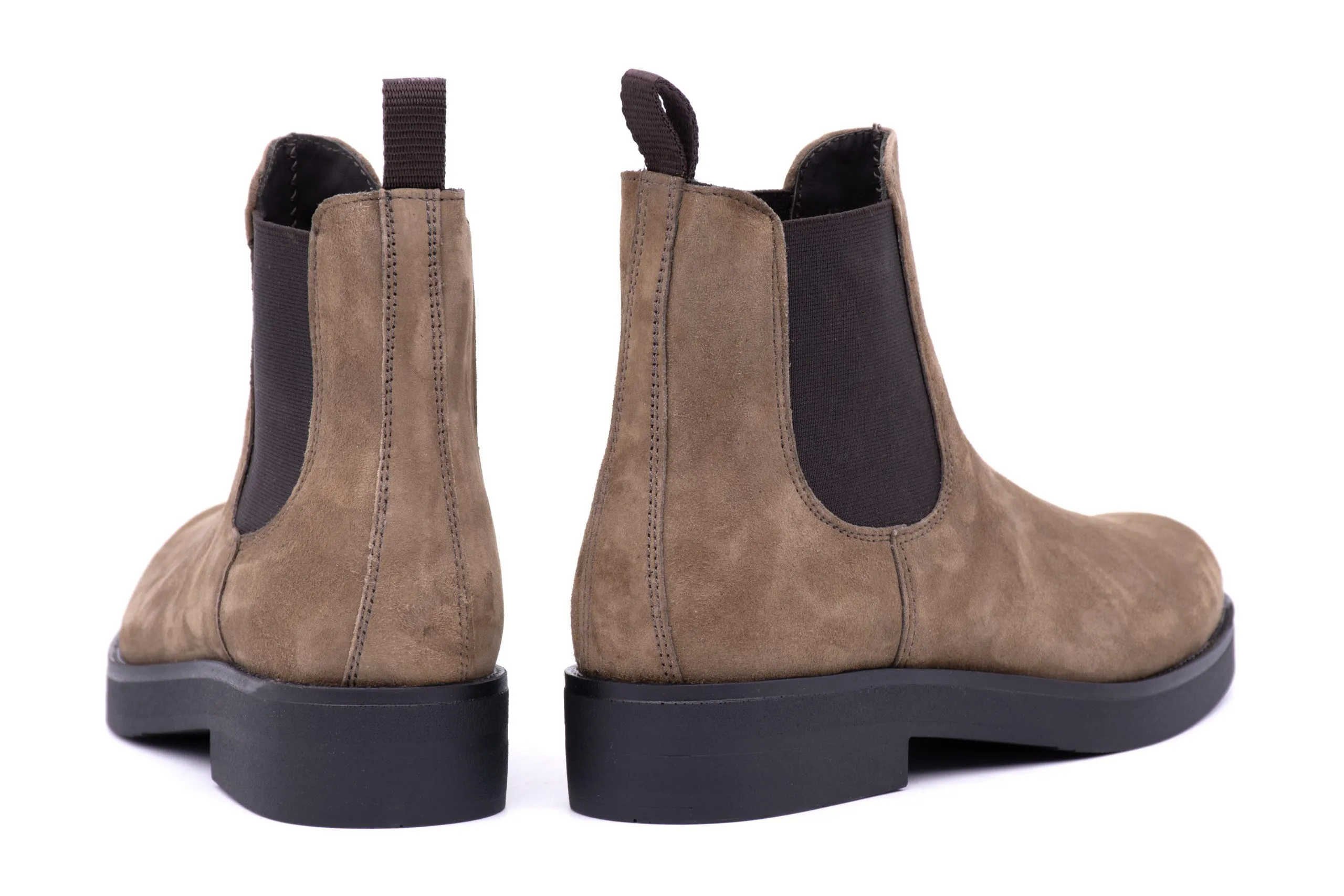 Suede Chelsea Ankle Boots