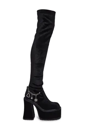 Sweet Intimacy Thigh High Boots