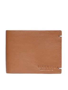 Teakwood Genuine Leather Wallets - Tan
