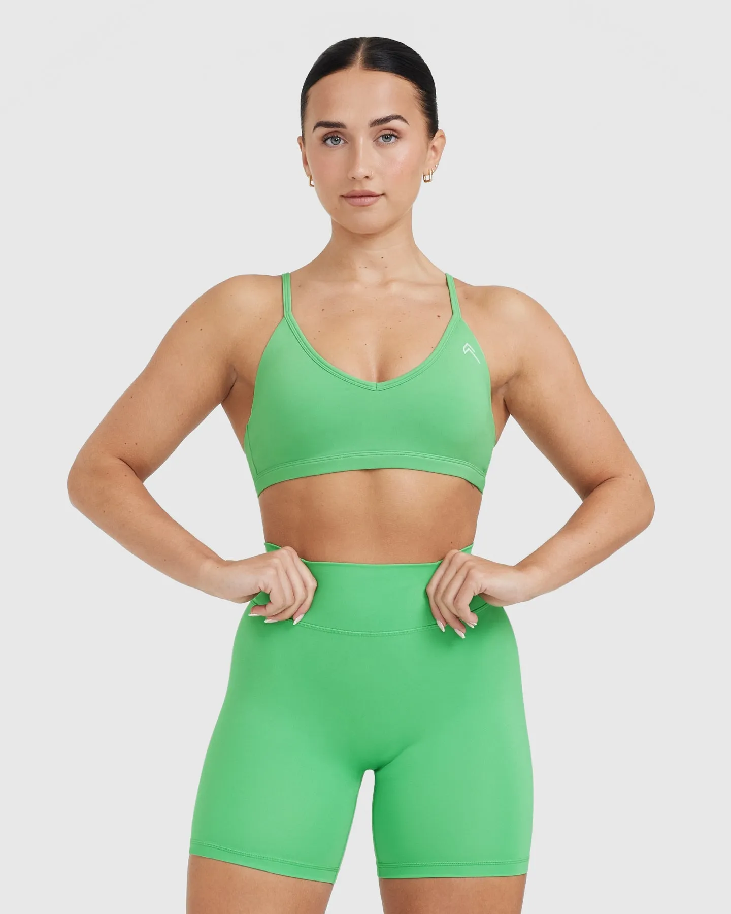 Timeless Jade Strappy Bralette