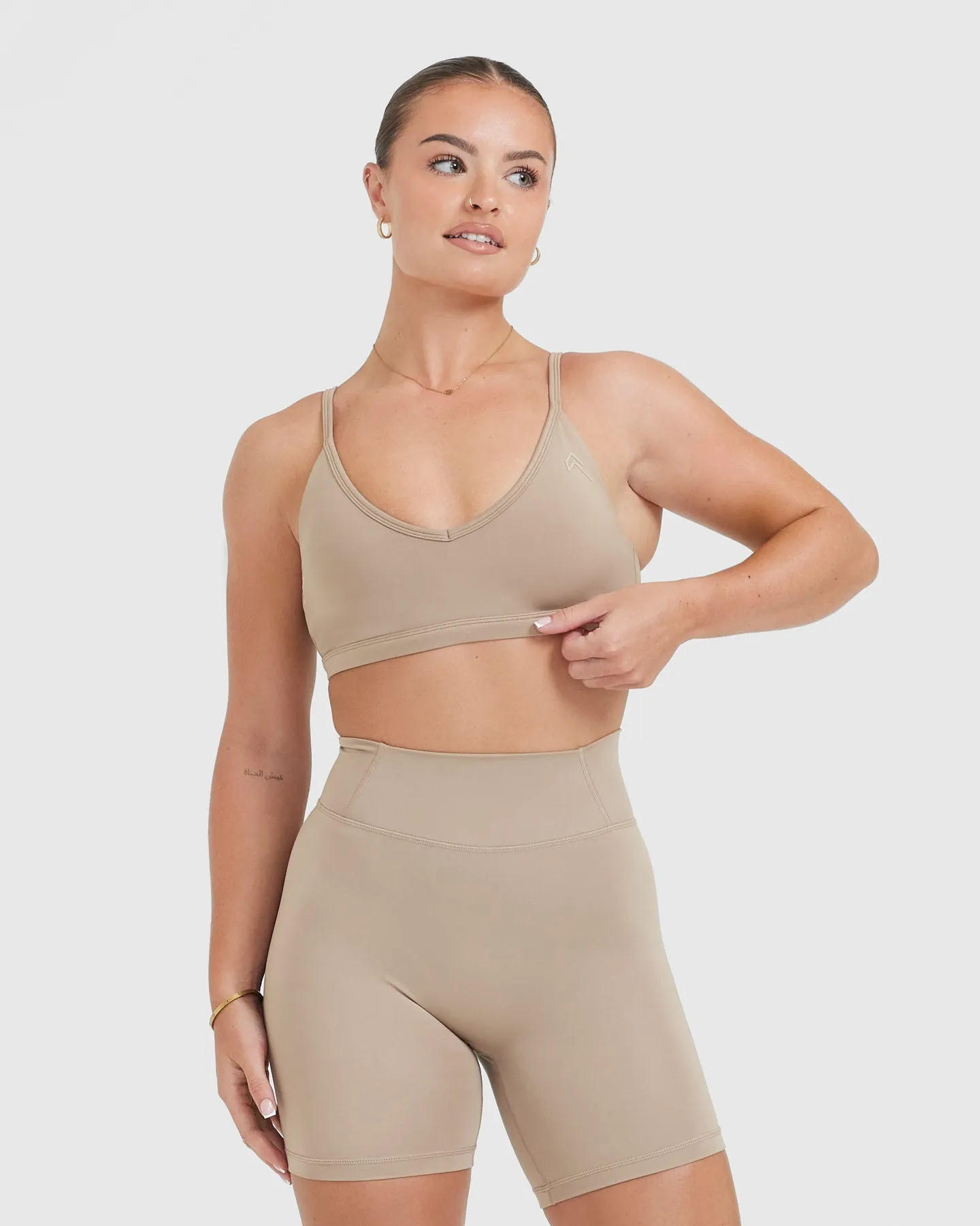 Timeless Sandstone Strappy Bralette