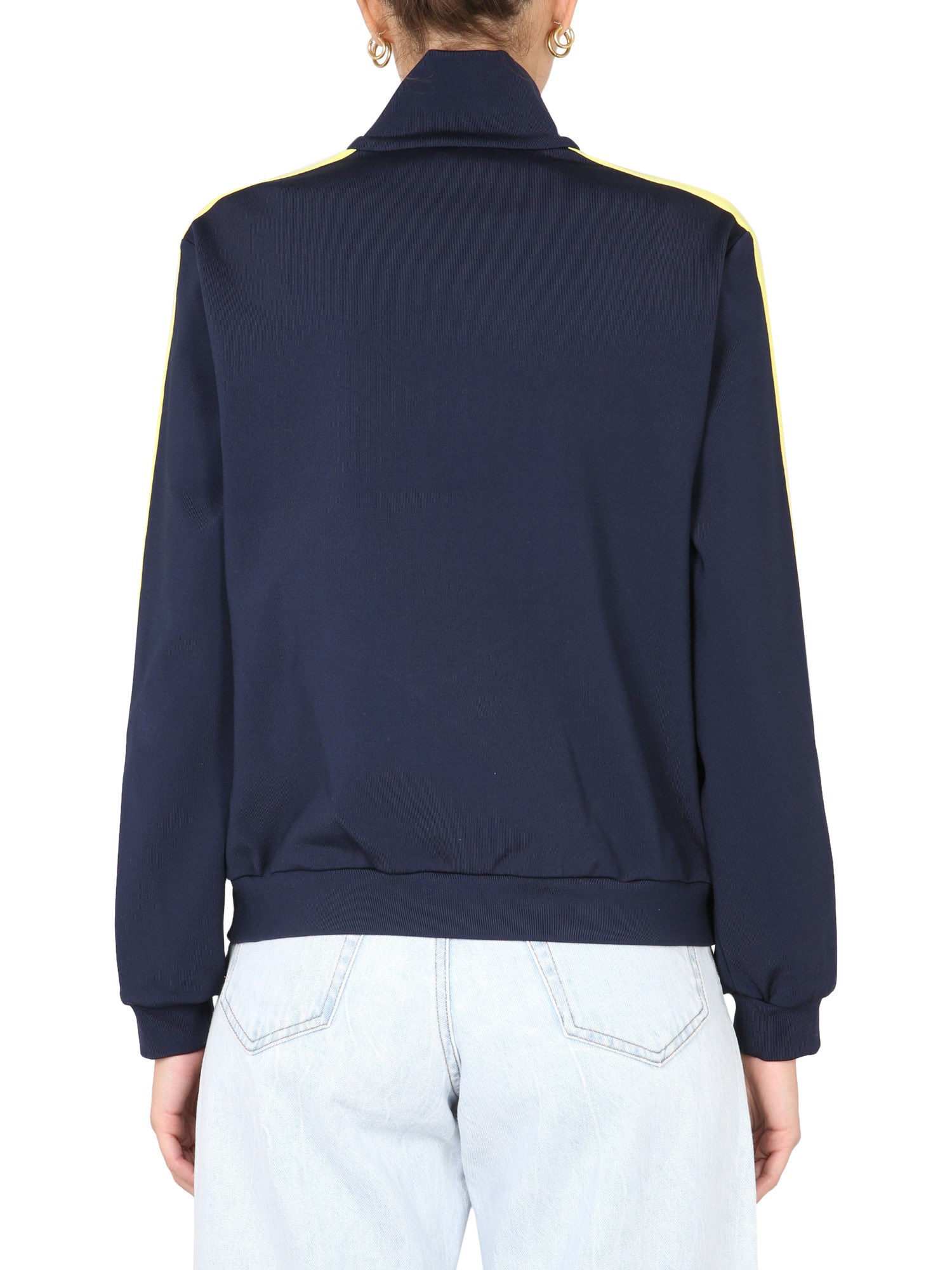 Technical Jersey Zip Sweatshirt