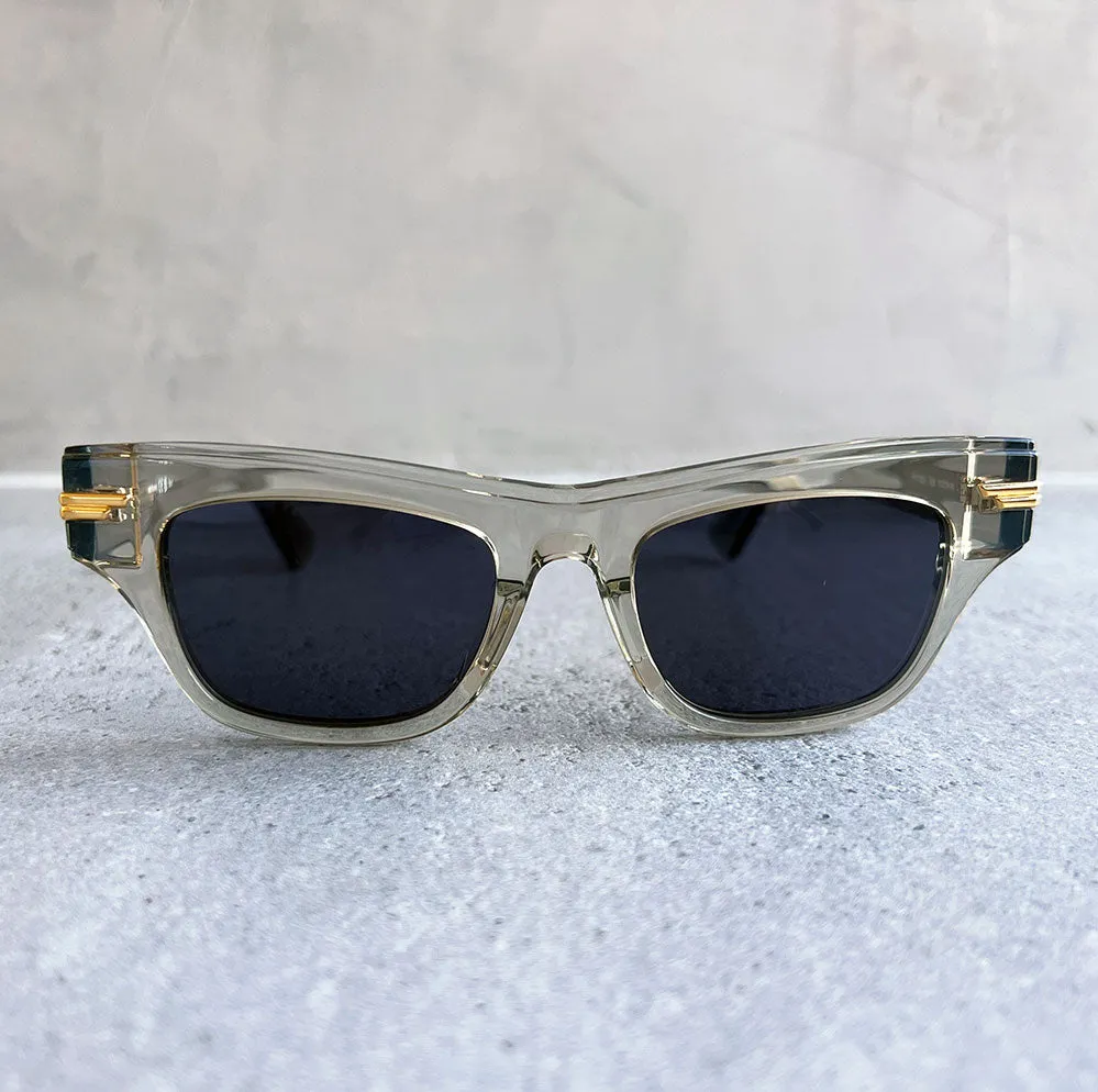 Beige Transculent Sunglasses by BV 1122