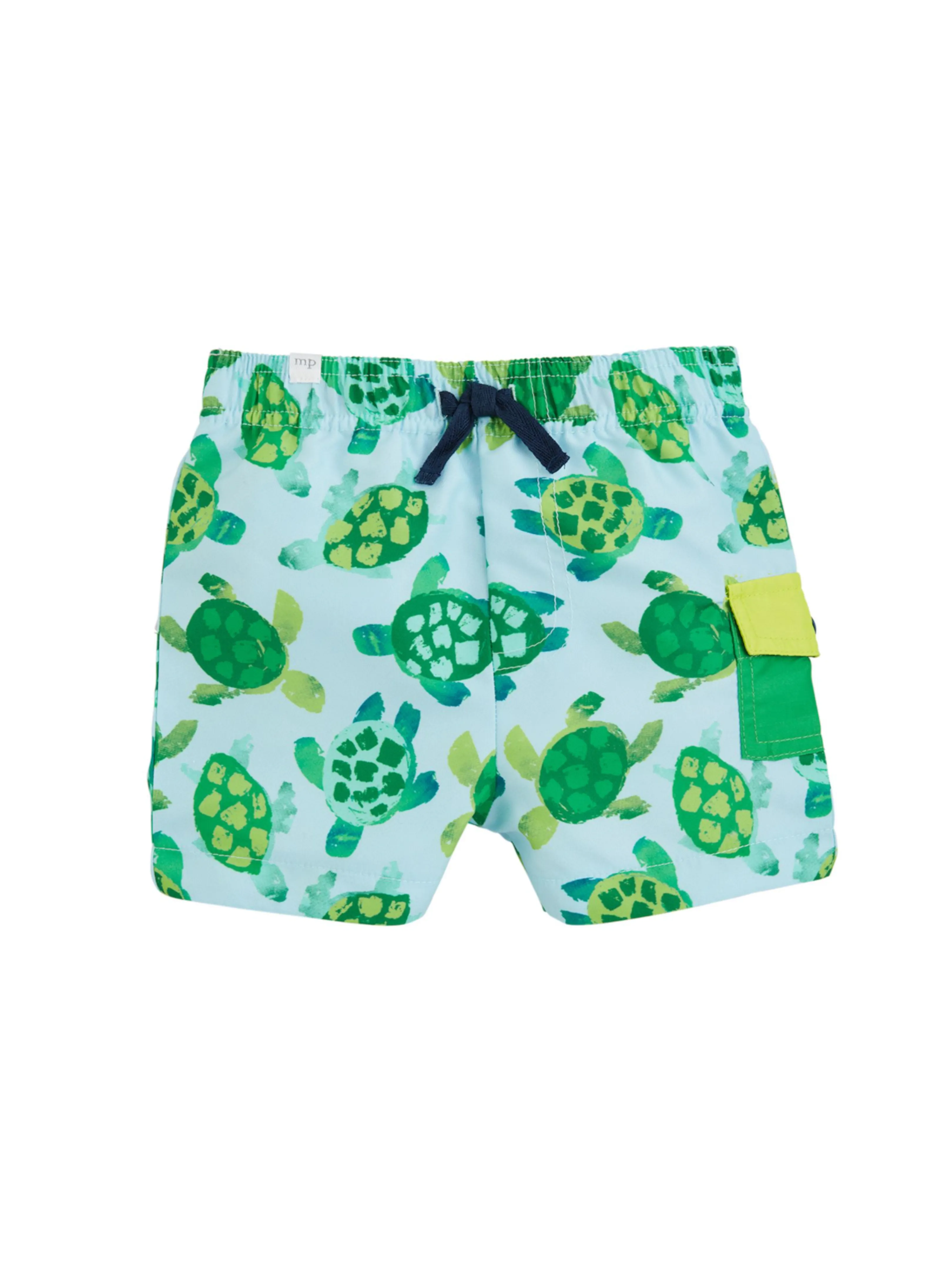 Turtle Design Swim Trunks