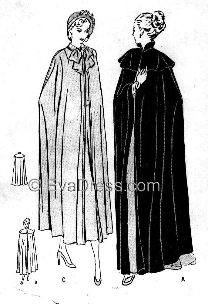 Vintage 1940s Capes