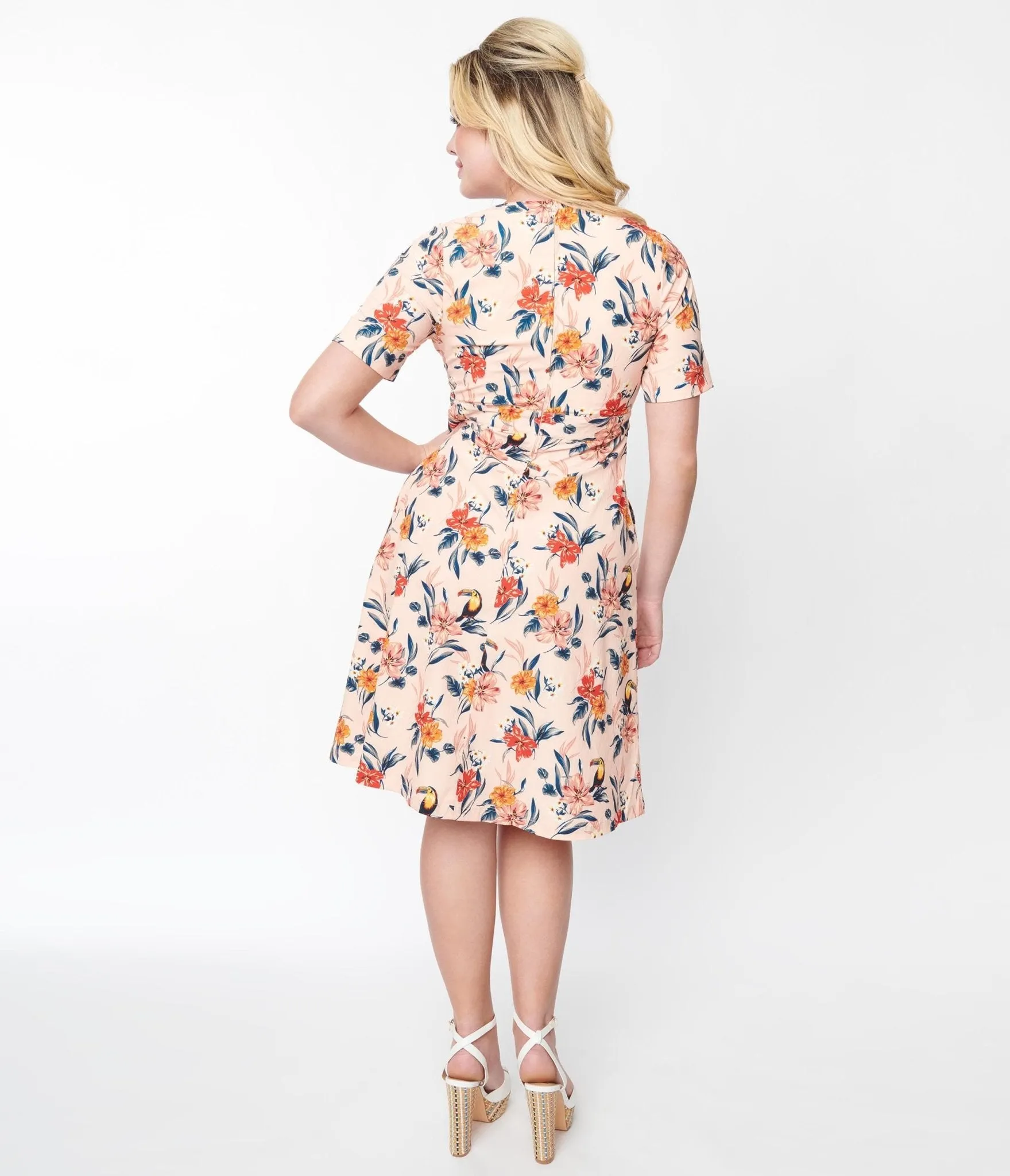 Vintage Floral Dress