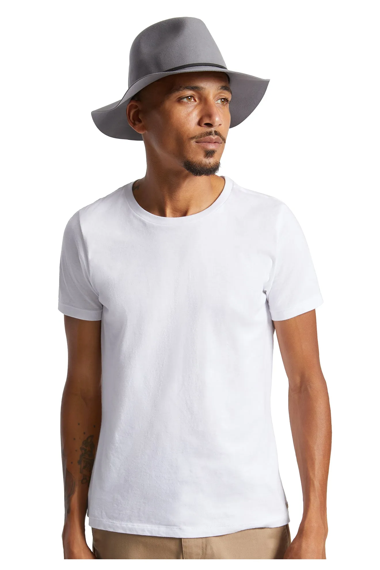Wesley Packable Fedora - Grey
