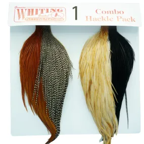 Whiting Intro Hackle Pack - 4 Half Capes