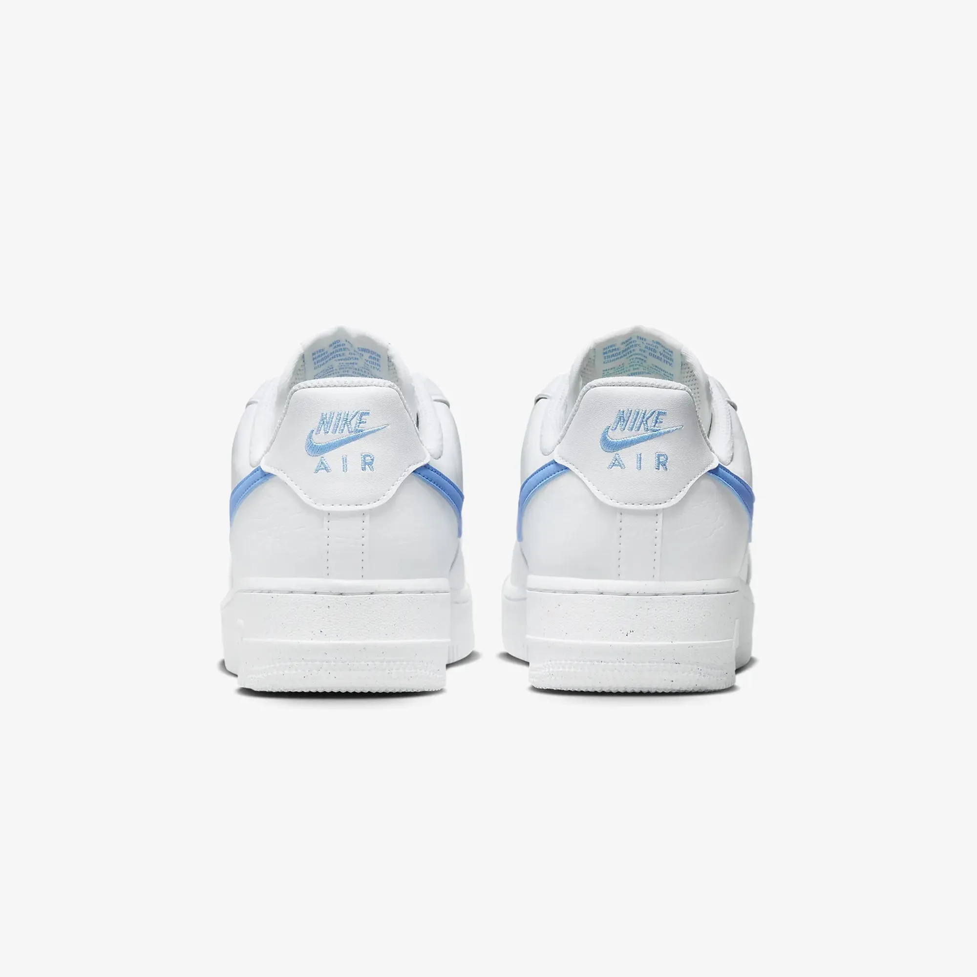 WMN'S AIR FORCE 1 '07 in WHITE/UNIVERSITY BLUE-WHITE-VOLT