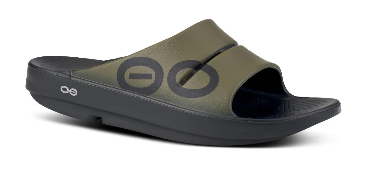 Tactical Green Sport Slide Sandal - Women's