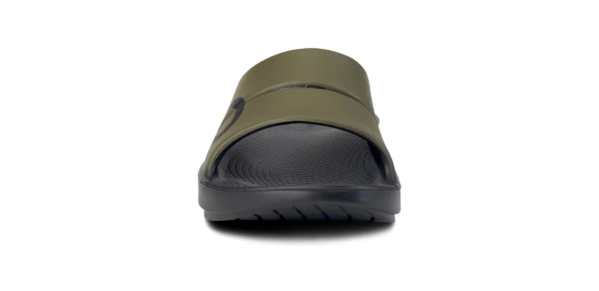 Tactical Green Sport Slide Sandal - Women's