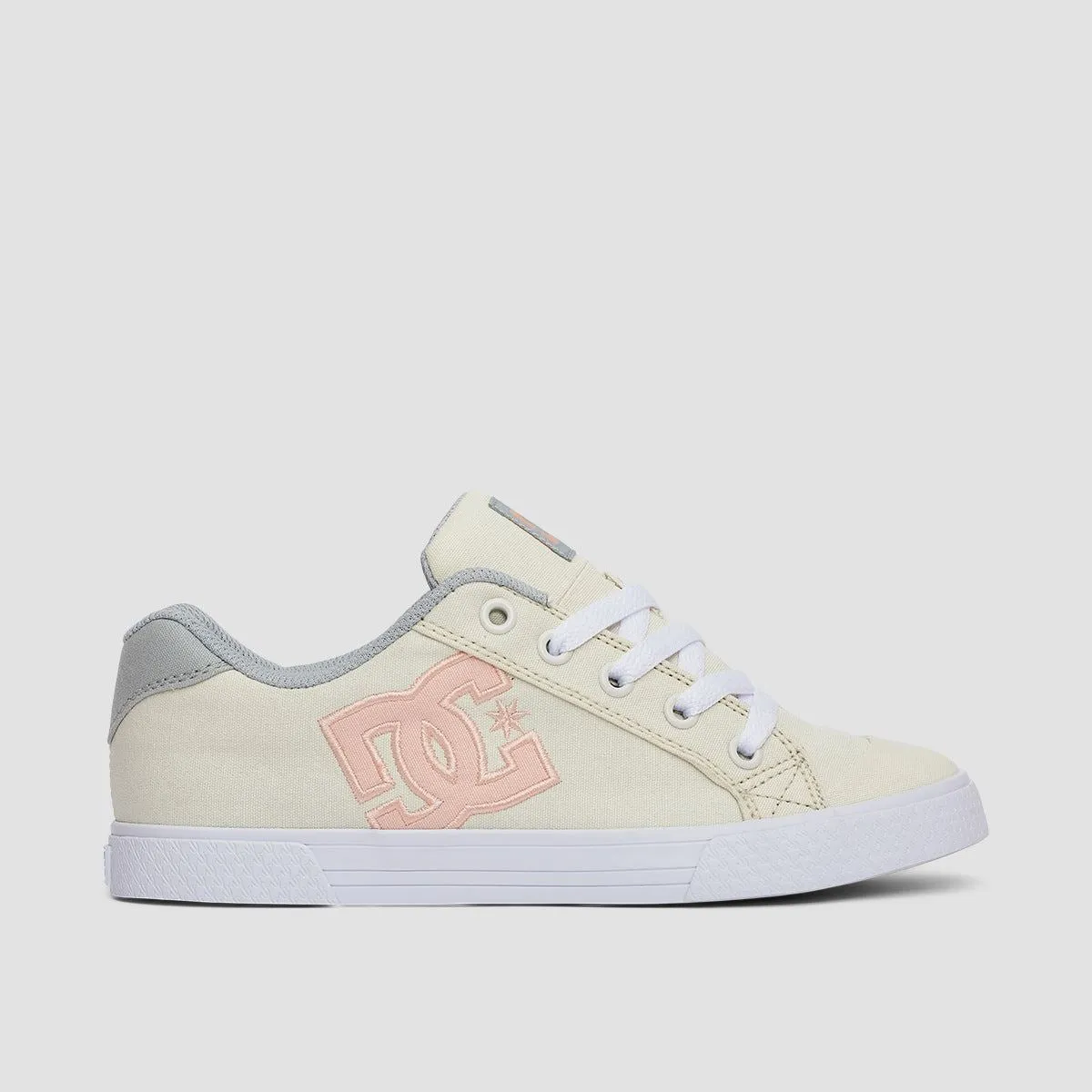 Women's Grey/Pink DC Chelsea Shoes