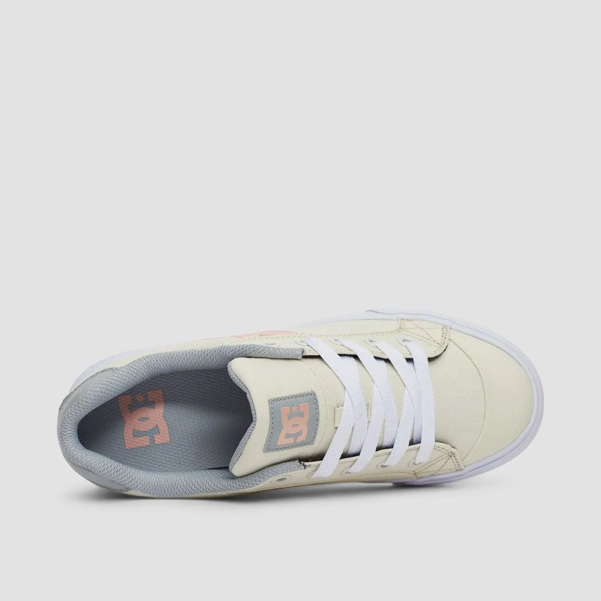 Women's Grey/Pink DC Chelsea Shoes